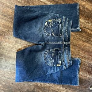 Silver Tuesday boot cut jeans 29x31 cute details